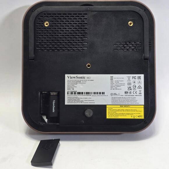 ViewSonic M2 Smart LED Projector 1080p Metallic Bronze Harman Kardon 1200 Lumen - Picture 9 of 10